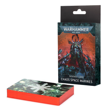 DATASHEET CARDS: CHAOS SPACE MARINES ( Preorder Available 2024-05-25)