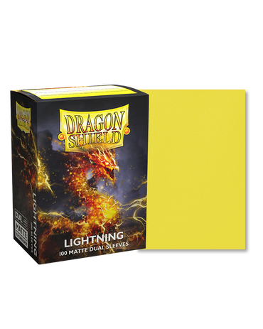 Dragon Shield Matte Dual Sleeve 100ct - Lightning