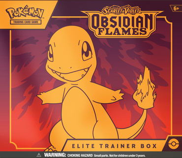 Pokemon Scarlet & Violet Obsidian Flames Elite Trainer Box