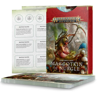 Warscroll Cards: Maggotkin of Nurgle