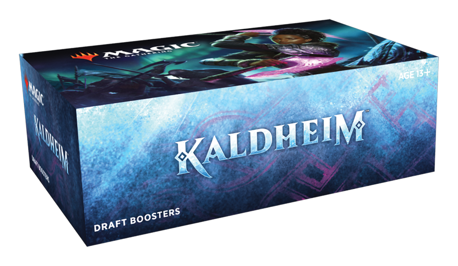 mtg kaldheim draft booster box Variant:Children of Fate Grade:10 Box Promo included only Magic: The Gathering -