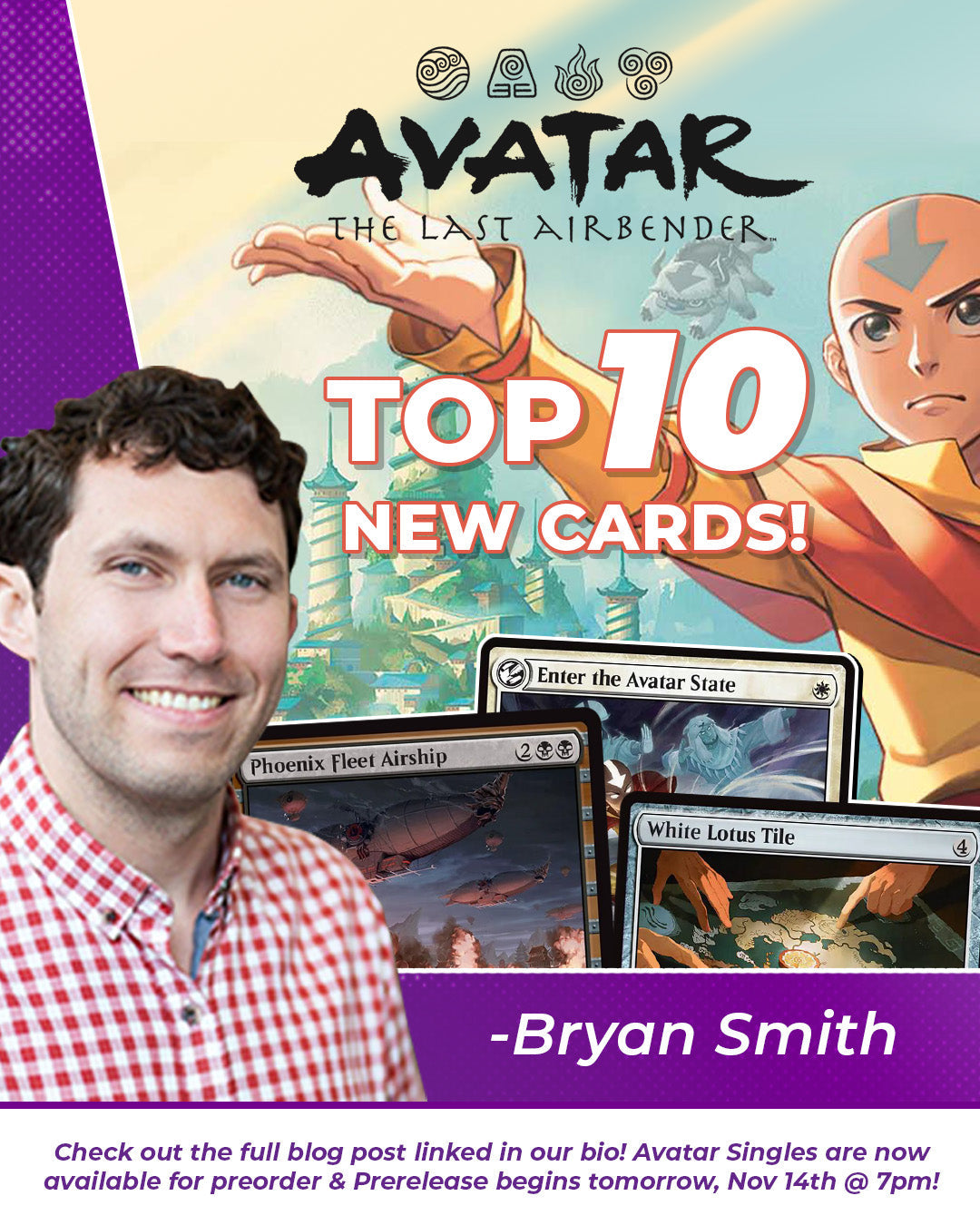The Top 10 Cards from Magic: The Gathering x Avatar: The Last Airbender!