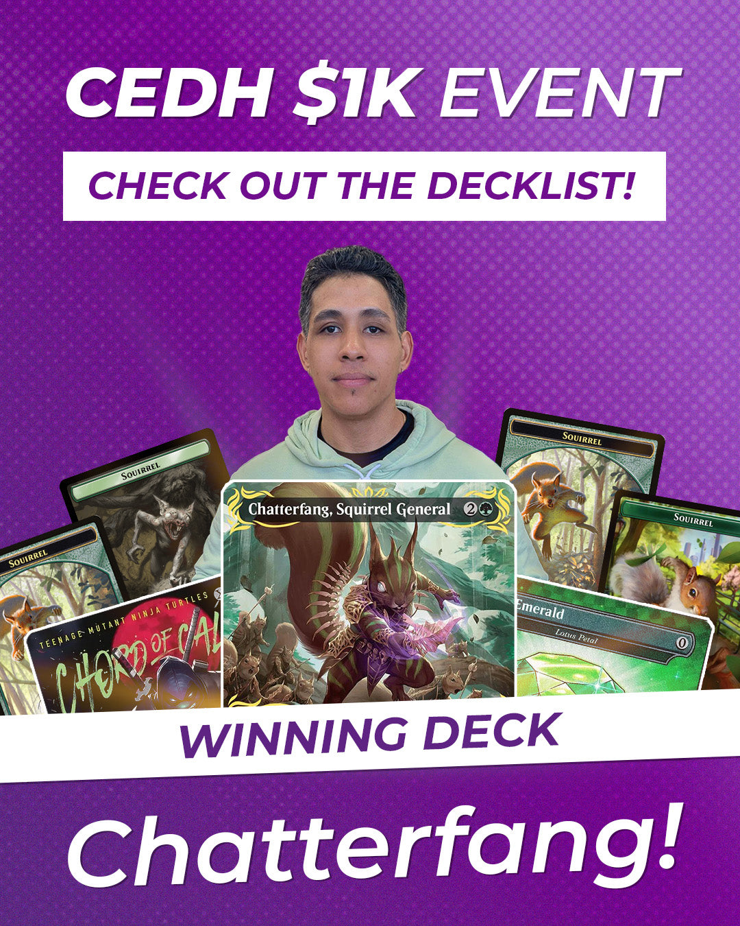 Winning Decklist CEDH $1K+ | Saturday, June 28th, 2026