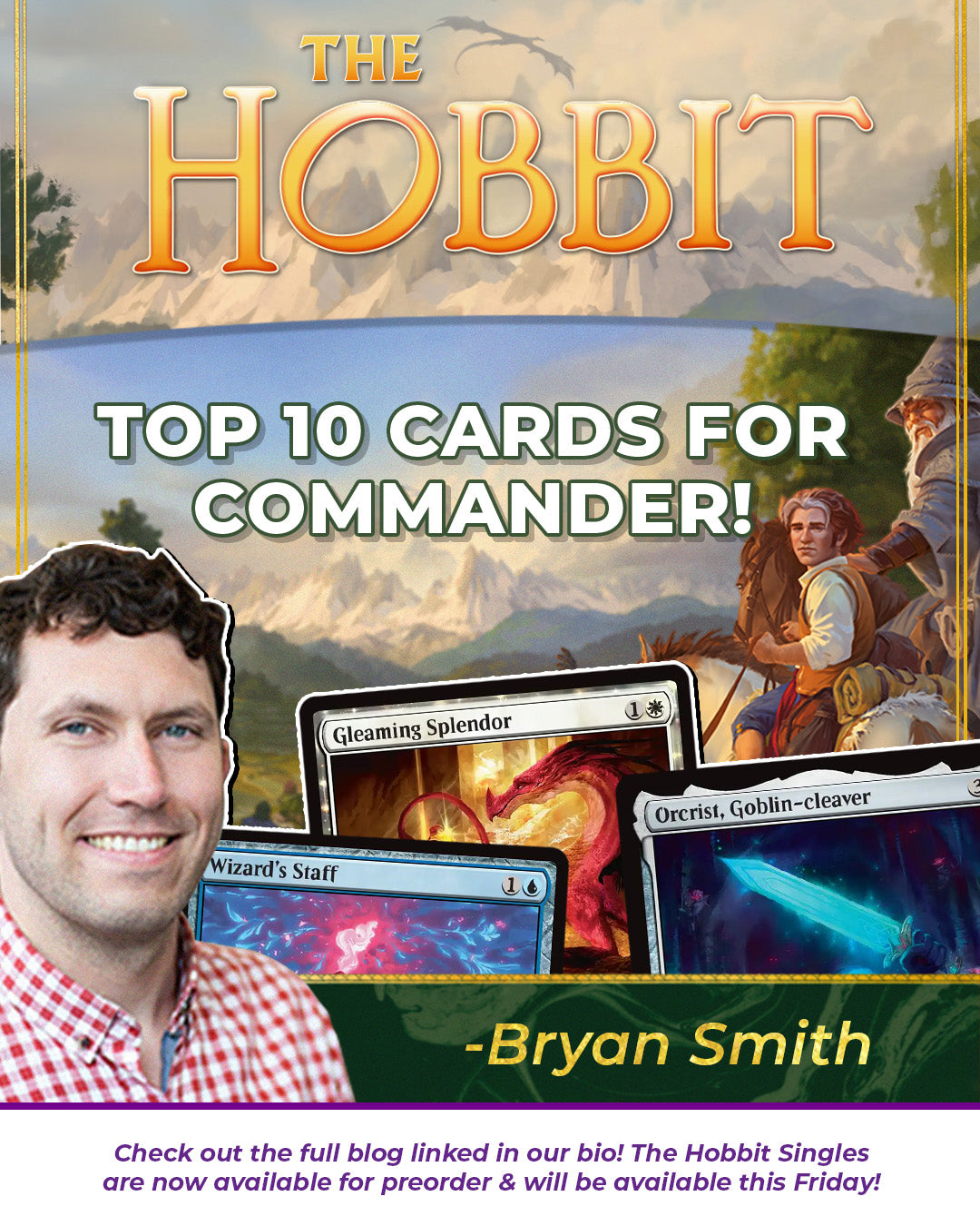 Top 10 Commander Cards from The Hobbit