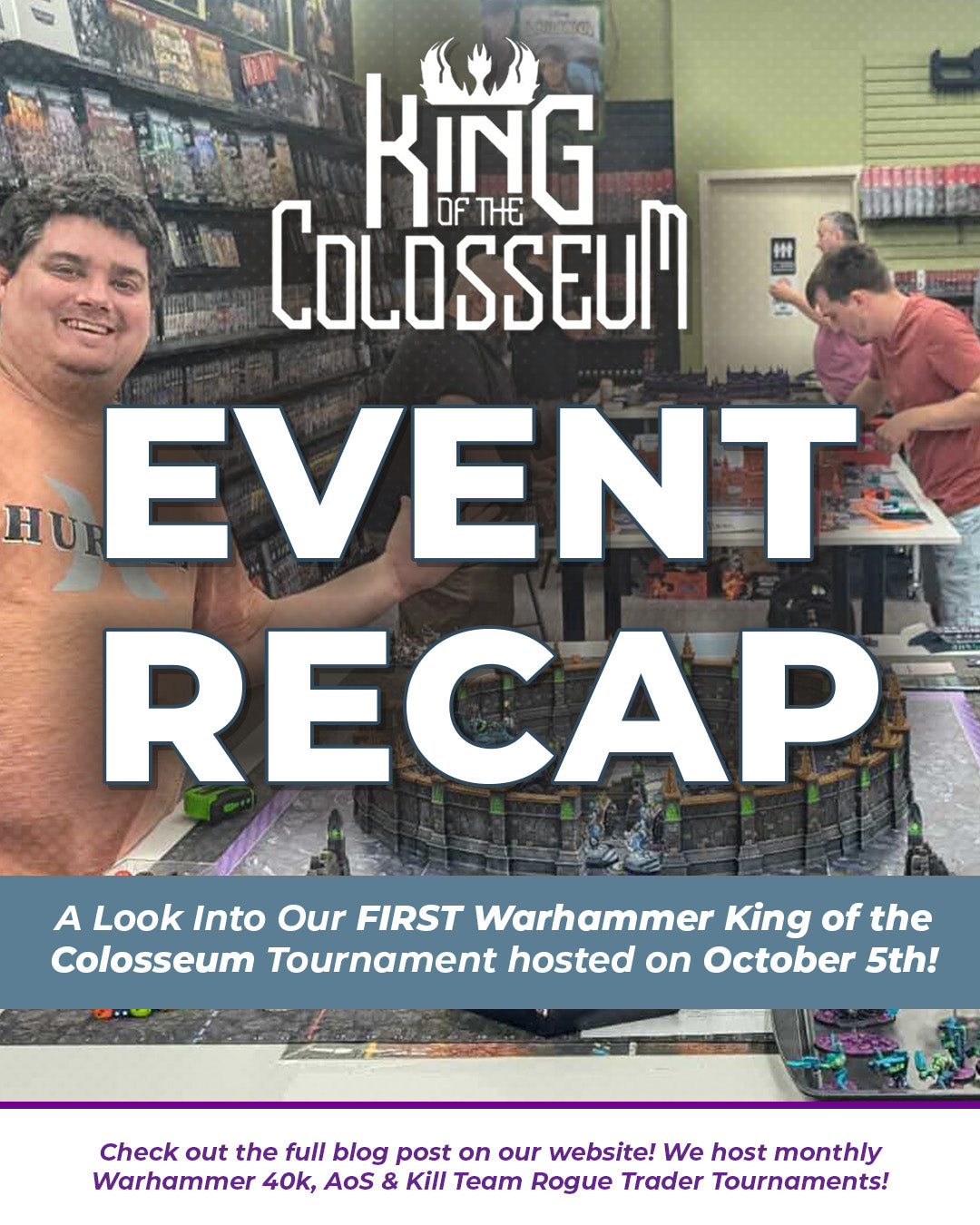 A Look into our First King of the Colosseum Tournament!
