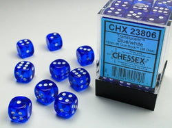 Chessex Translucent D6 36pack Dice
