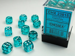 Chessex Translucent D6 36pack Dice