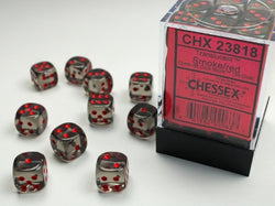Chessex Translucent D6 36pack Dice