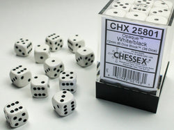 Chessex Opaque D6 36pack Dice