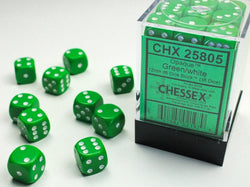 Chessex Opaque D6 36pack Dice