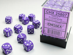 Chessex Opaque D6 36pack Dice