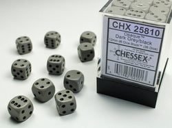 Chessex Opaque D6 36pack Dice
