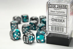 Chessex Gemini D6 12pack Dice