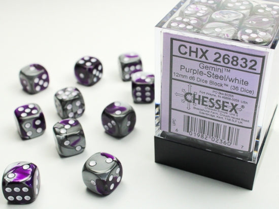 Chessex Gemini D6 36pack Dice