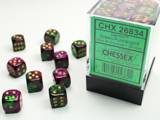 Chessex Gemini D6 36pack Dice