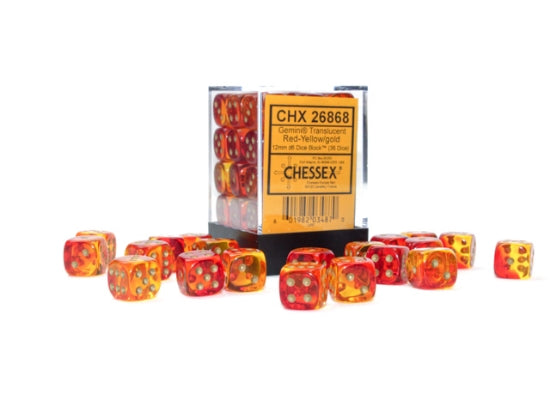 Chessex Gemini D6 36pack Dice