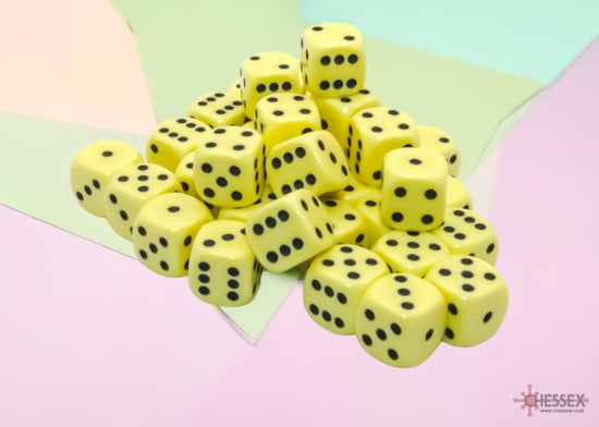 Chessex Opaque D6 36pack Dice