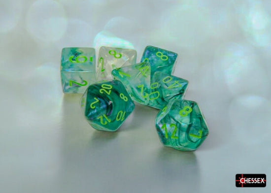 Chessex Borealis Polyhedral 7 Die Set