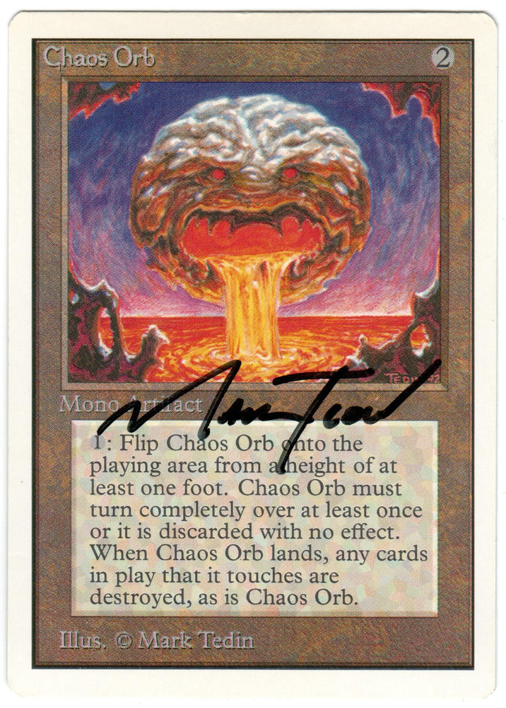 Scan #0084 - Chaos Orb - Unlimited (Signed)