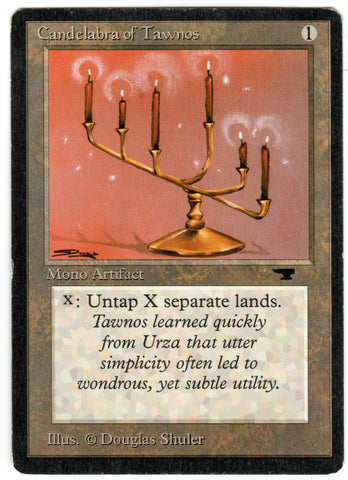 Scan HV-0117 - Candelabra of Tawnos - Antiquities