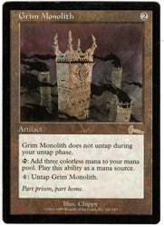 Scan HV-0119 - Grim Monolith - Urza's Legacy