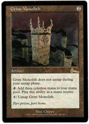 Scan HV-0121 - Grim Monolith - Urza's Legacy