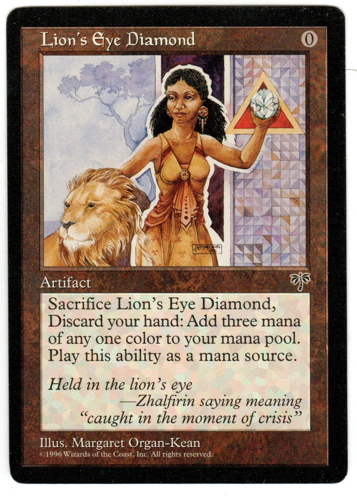 Scan HV-0125 - Lion's Eye Diamond - Mirage