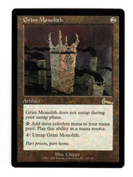 Scan HV-0162 - Grim Monolith - Urza's Legacy