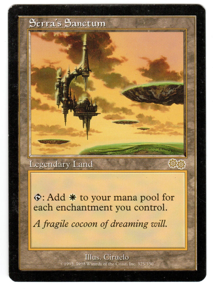 Scan HV-0167 - Serra's Sanctum - Urza's Saga