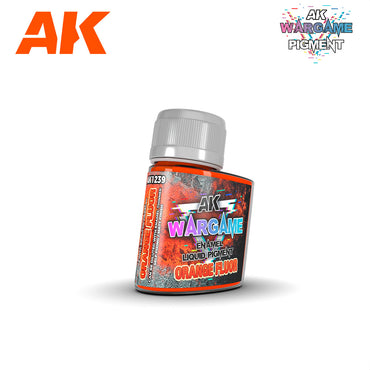 AK Interactive Orange Fluorescent Liquid Pigment AK1239