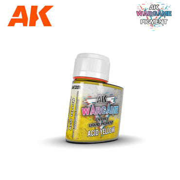AK Interactive Acidic Yellow Liquid Pigment AK1201