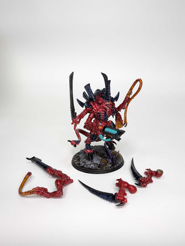 TYRANIDS - HIVE TYRANT - WELL PAINTED AND MAGNETIZED - WARHAMMER 40K