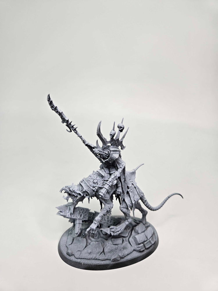 SKAVEN - CLAWLORD ON GNAW-BEAST - WARHAMMER AGE OF SIGMAR (A1200)