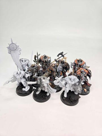 SLAVES TO DARKNESS - CHAOS WARRIORS - WARHAMMER AGE OF SIGMAR (A1003)