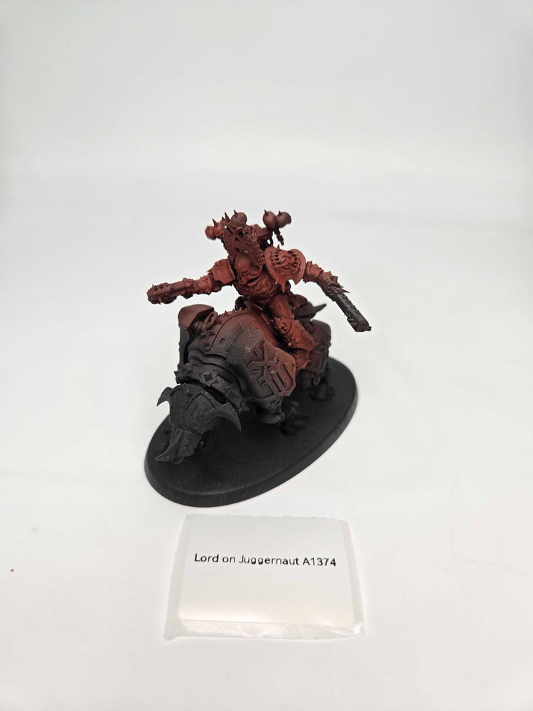 WORLD EATERS - LORD ON JUGGERNAUT - WARHAMMER 40K (A1374)