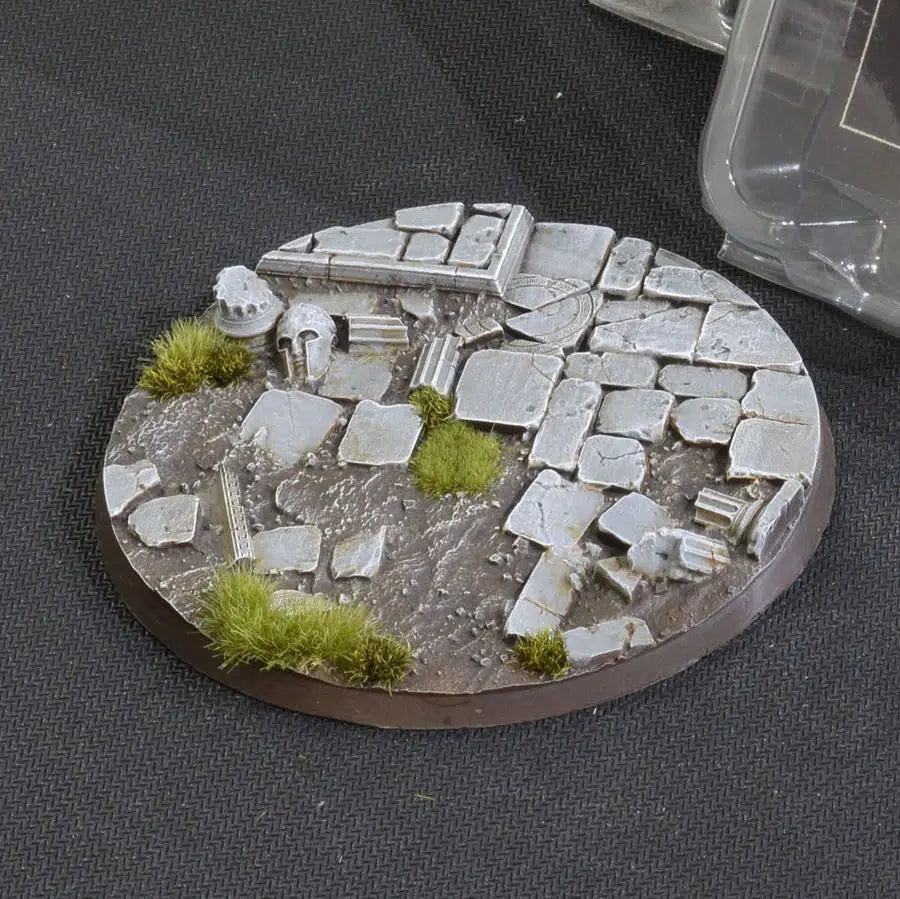 Gamers Grass Battle Ready Bases - Temple - Oval 100mm (x1)