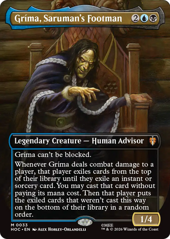 Grima, Saruman's Footman (Borderless) [The Hobbit: Eternal-Legal]