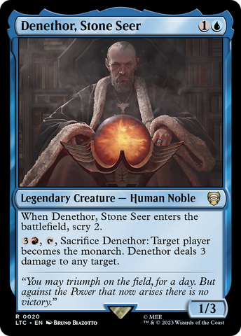 Denethor, Stone Seer [The Lord of the Rings: Tales of Middle-Earth Commander]