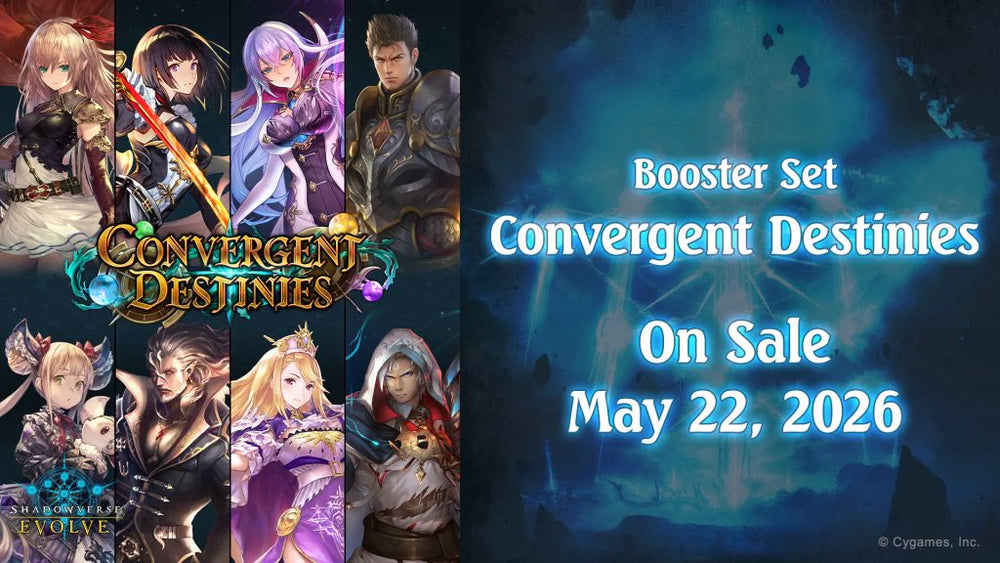 Shadowverse Evolve: Convergent Destinies Booster Box [PREORDER] (Available May 22nd)