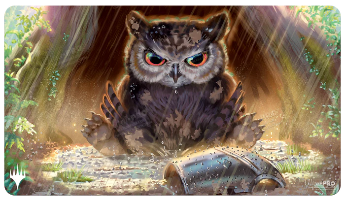 Commander Legends: Battle for Baldur's Gate Owlbear Cub Standard Gaming Playmat for Magic: The Gathering