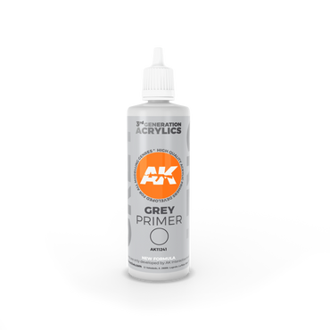 AK Interactive 3rd Gen Grey Primer 100ml AK11241