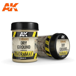 AK Interactive Terrains Dry Ground 250mL AK8015