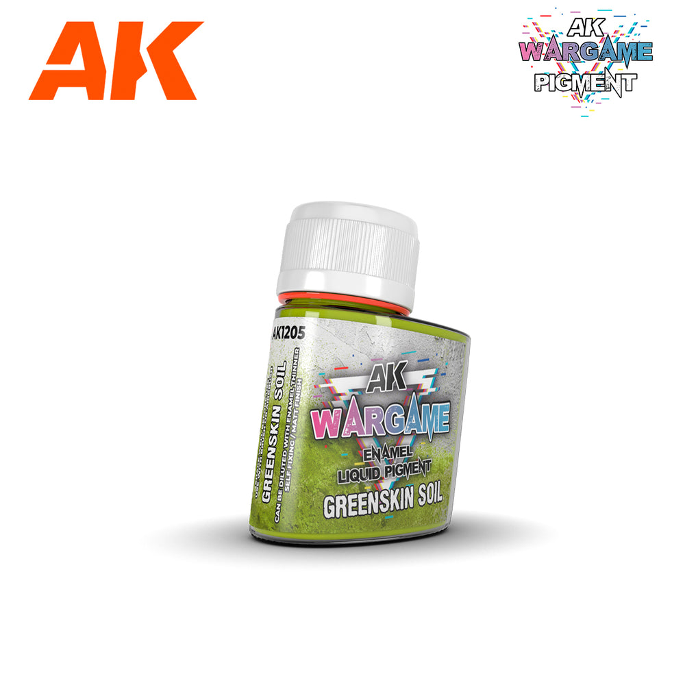 AK Interactive Greenskin Soil Liquid Pigment AK1205