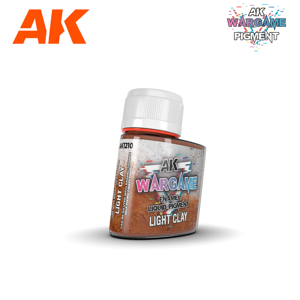 AK Interactive Light Clay Liquid Pigment AK1210