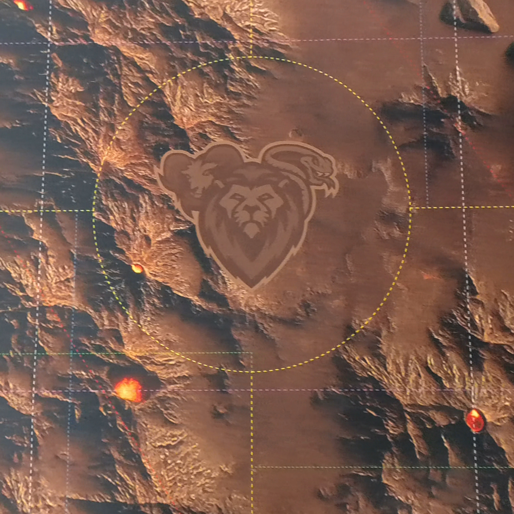 Warhammer 40k Neoprene Game Mat with Deployment Zones