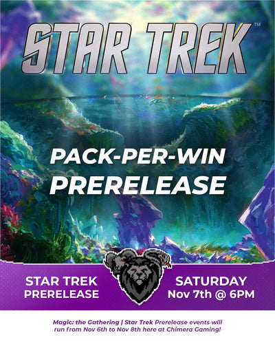 Star Trek | Pack-Per-Win Prerelease Ticket - Sat, Nov 07 2026
