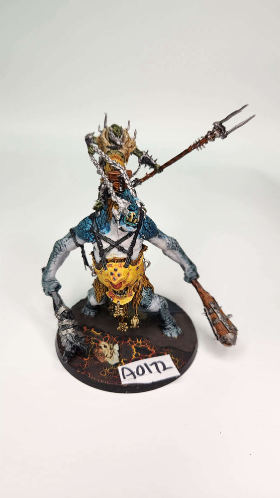 KRUELBOYZ - Breaka-boss on Mirebrute Troggoth (A) - AGE OF SIGMAR