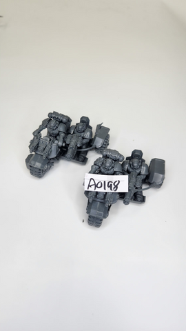 ADEPTUS ASTARTES - ATTACK BIKES - WARHAMMER 40K