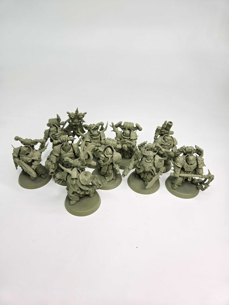 DEATH GUARD - PLAGUE MARINES (10) - WARHAMMER 40K (A0830)