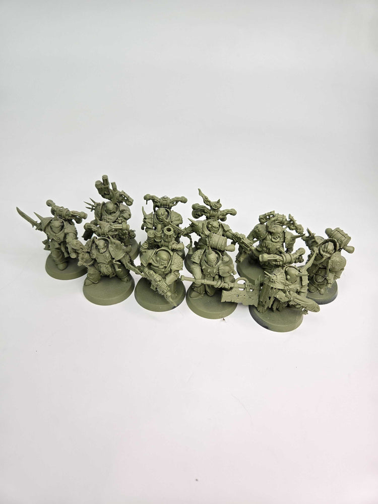 DEATH GUARD - PLAGUE MARINES (10) - WARHAMMER 40K (A0831)